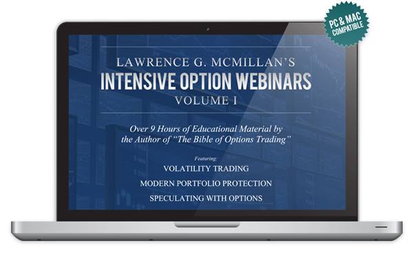 Intensive Option Webinars Volume 1