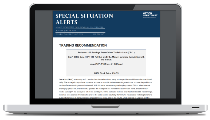 Special Situation Alerts