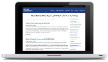 McMillan Morning Market Commentary