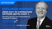 Zero Day to Expiration Options (0DTE) Part 1